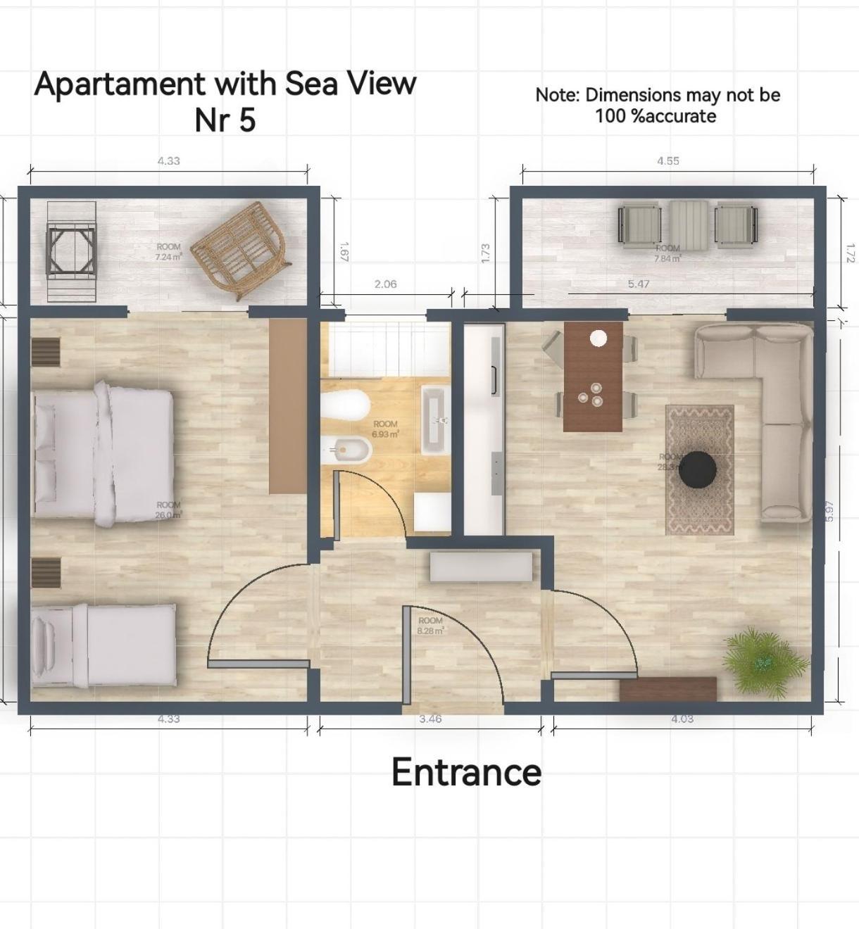 Lungomare Luxury Sea View Apartaments Vlore Luaran gambar